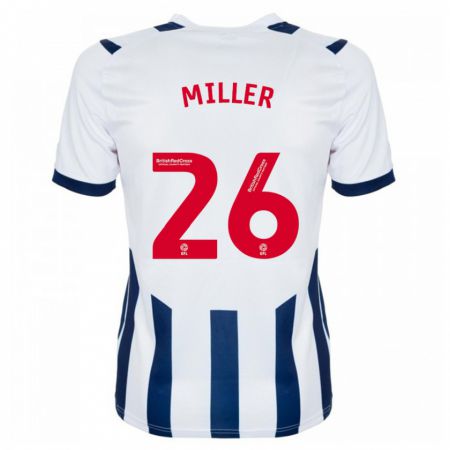 Kandiny Damen Nna Miller #26 Weiß Heimtrikot Trikot 2023/24 T-Shirt