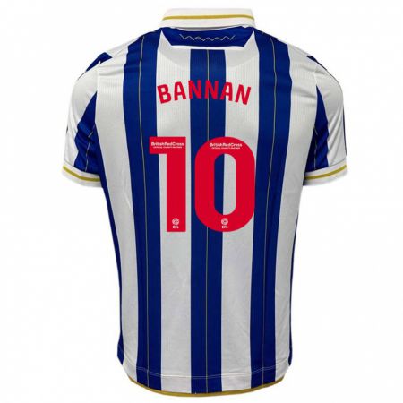 Kandiny Damen Barry Bannan #10 Blau Weiss Heimtrikot Trikot 2023/24 T-Shirt