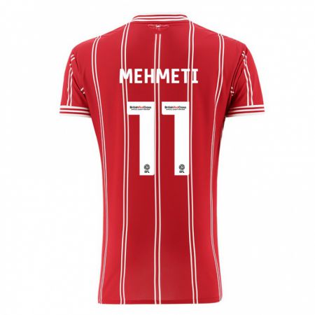 Kandiny Damen Anis Mehmeti #11 Rot Heimtrikot Trikot 2023/24 T-Shirt