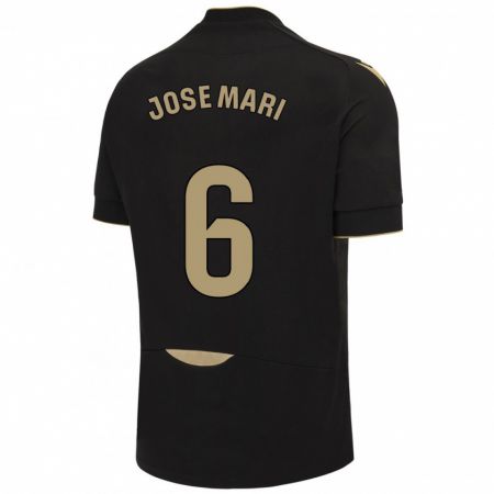 Kandiny Damen José Mari #6 Schwarz Auswärtstrikot Trikot 2023/24 T-Shirt