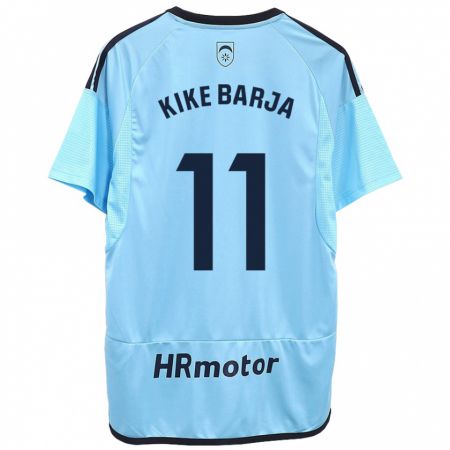 Kandiny Damen Kike Barja #11 Blau Auswärtstrikot Trikot 2023/24 T-Shirt