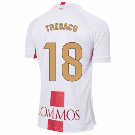 Kandiny Damen Rafa Tresaco #18 Weiß Auswärtstrikot Trikot 2023/24 T-Shirt