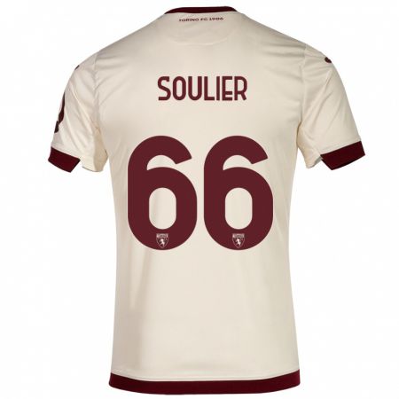 Kandiny Damen Evan Soulier #66 Sekt Auswärtstrikot Trikot 2023/24 T-Shirt