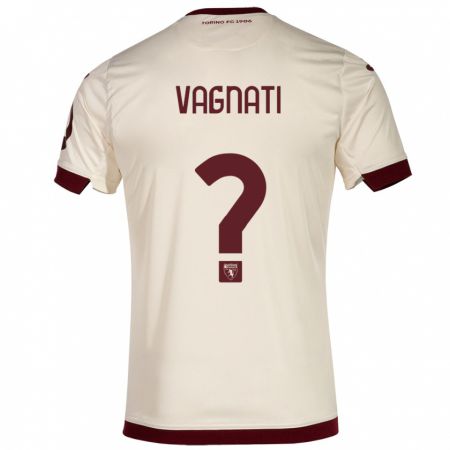 Kandiny Damen Manuel Vagnati #0 Sekt Auswärtstrikot Trikot 2023/24 T-Shirt