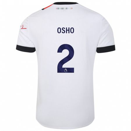 Kandiny Damen Gabriel Osho #2 Weiß Auswärtstrikot Trikot 2023/24 T-Shirt