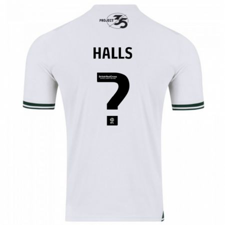 Kandiny Damen Oscar Halls #0 Weiß Auswärtstrikot Trikot 2023/24 T-Shirt