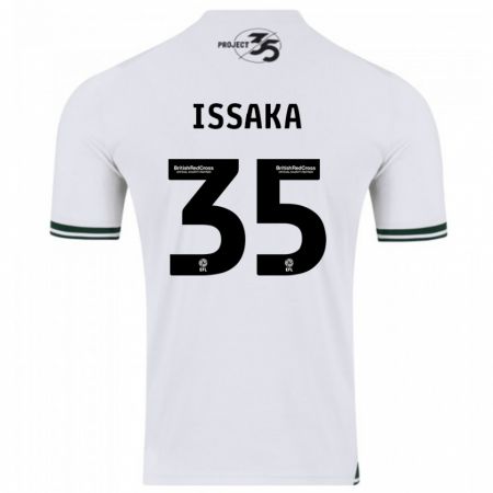 Kandiny Damen Freddie Issaka #35 Weiß Auswärtstrikot Trikot 2023/24 T-Shirt