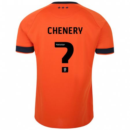 Kandiny Damen George Chenery #0 Orangefarben Auswärtstrikot Trikot 2023/24 T-Shirt