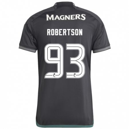 Kandiny Damen Mitchell Robertson #93 Schwarz Auswärtstrikot Trikot 2023/24 T-Shirt