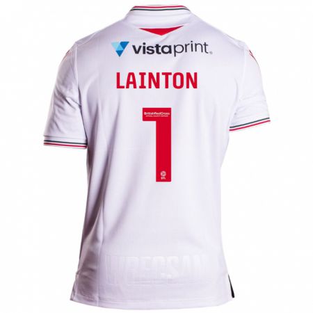 Kandiny Damen Rob Lainton #1 Weiß Auswärtstrikot Trikot 2023/24 T-Shirt