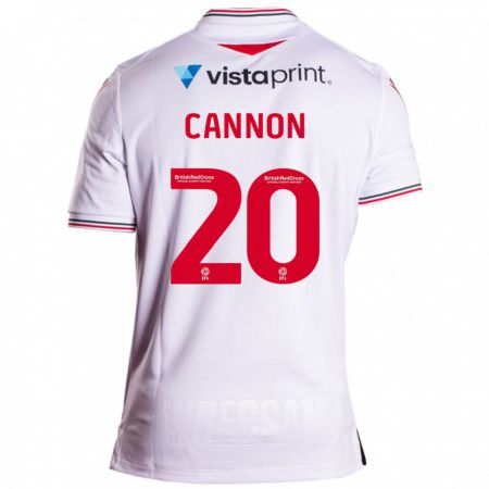 Kandiny Damen Andy Cannon #20 Weiß Auswärtstrikot Trikot 2023/24 T-Shirt