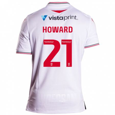 Kandiny Damen Mark Howard #21 Weiß Auswärtstrikot Trikot 2023/24 T-Shirt