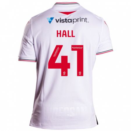 Kandiny Damen Liam Hall #41 Weiß Auswärtstrikot Trikot 2023/24 T-Shirt