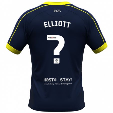 Kandiny Damen Felix Elliott #0 Marine Auswärtstrikot Trikot 2023/24 T-Shirt