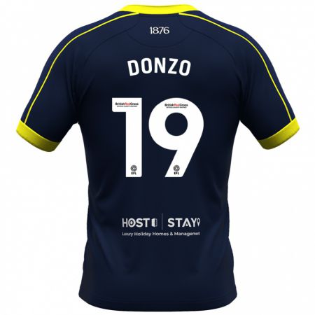 Kandiny Damen Jolie Donzo #19 Marine Auswärtstrikot Trikot 2023/24 T-Shirt