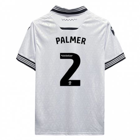 Kandiny Damen Liam Palmer #2 Weiß Auswärtstrikot Trikot 2023/24 T-Shirt