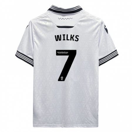 Kandiny Damen Mallik Wilks #7 Weiß Auswärtstrikot Trikot 2023/24 T-Shirt