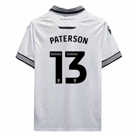 Kandiny Damen Callum Paterson #13 Weiß Auswärtstrikot Trikot 2023/24 T-Shirt