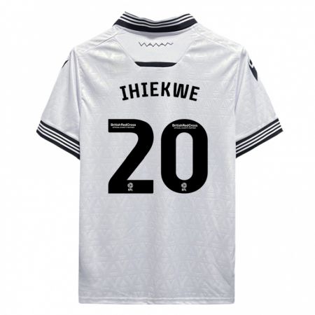 Kandiny Damen Michael Ihiekwe #20 Weiß Auswärtstrikot Trikot 2023/24 T-Shirt