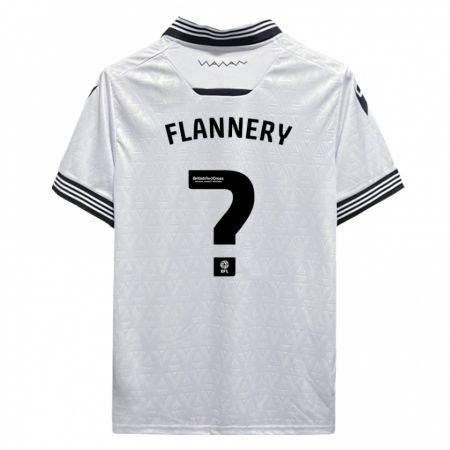 Kandiny Damen Cian Flannery #0 Weiß Auswärtstrikot Trikot 2023/24 T-Shirt