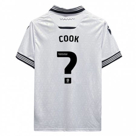 Kandiny Damen Luke Cook #0 Weiß Auswärtstrikot Trikot 2023/24 T-Shirt