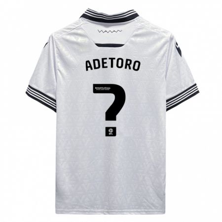 Kandiny Damen Adam Adetoro #0 Weiß Auswärtstrikot Trikot 2023/24 T-Shirt