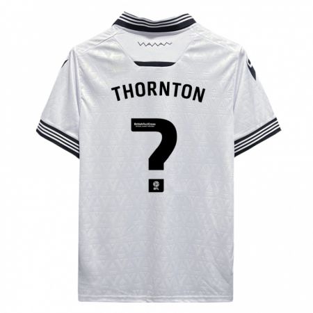 Kandiny Damen Jarvis Thornton #0 Weiß Auswärtstrikot Trikot 2023/24 T-Shirt