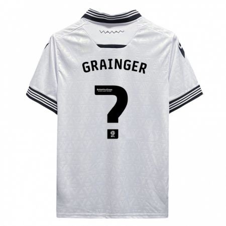 Kandiny Damen William Grainger #0 Weiß Auswärtstrikot Trikot 2023/24 T-Shirt