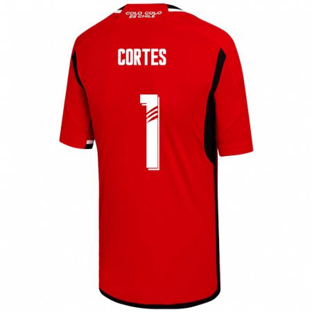Kandiny Damen Brayan Cortés #1 Rot Auswärtstrikot Trikot 2023/24 T-Shirt