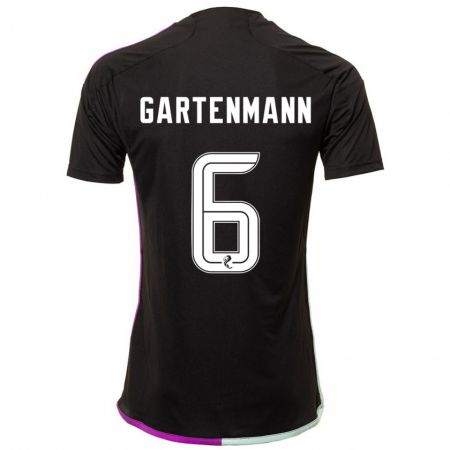 Kandiny Damen Stefan Gartenmann #6 Schwarz Auswärtstrikot Trikot 2023/24 T-Shirt