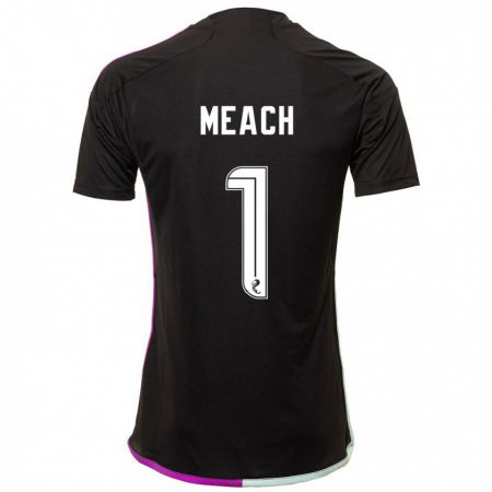 Kandiny Damen Aaliyah-Jay Meach #1 Schwarz Auswärtstrikot Trikot 2023/24 T-Shirt