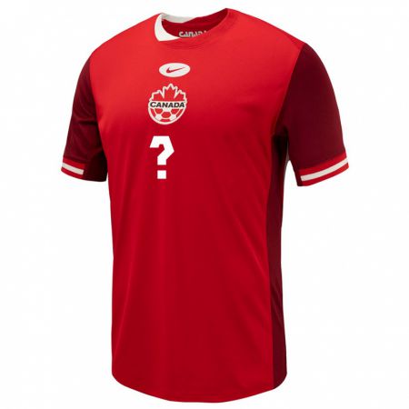 Kandiny Kinder Kanada Tomas Giraldo #0 Rot Heimtrikot Trikot 24-26 T-Shirt