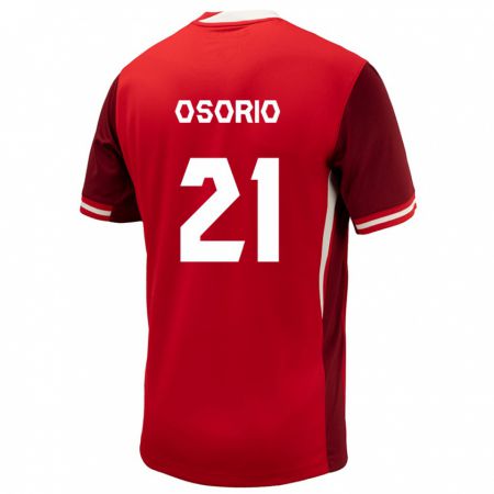 Kandiny Kinder Kanada Jonathan Osorio #21 Rot Heimtrikot Trikot 24-26 T-Shirt