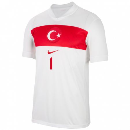 Kandiny Kinder Türkei Mert Günok #1 Weiß Heimtrikot Trikot 24-26 T-Shirt