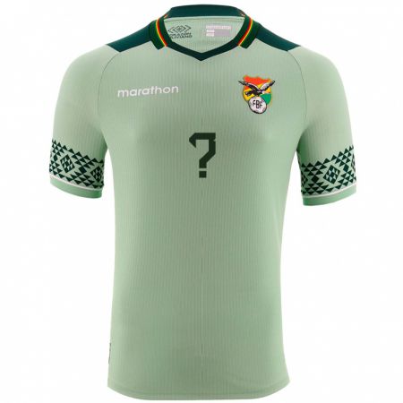 Kandiny Kinder Bolivien Jorge Nelson Orozco #0 Hellgrün Heimtrikot Trikot 24-26 T-Shirt