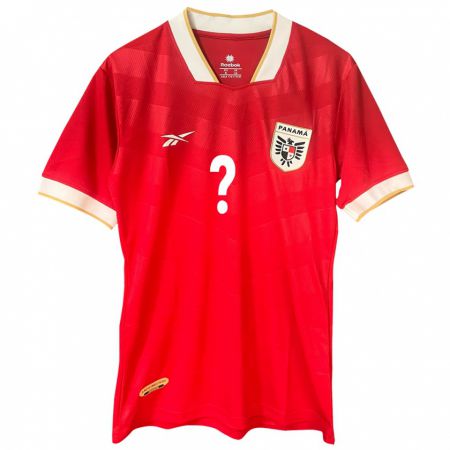 Kandiny Kinder Panama Adriana García #0 Rot Heimtrikot Trikot 24-26 T-Shirt