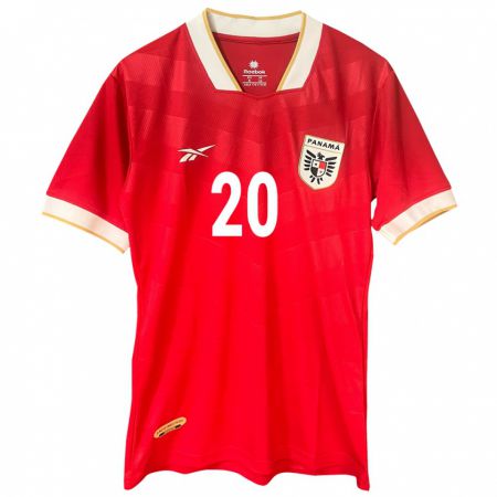 Kandiny Kinder Panama Aníbal Godoy #20 Rot Heimtrikot Trikot 24-26 T-Shirt