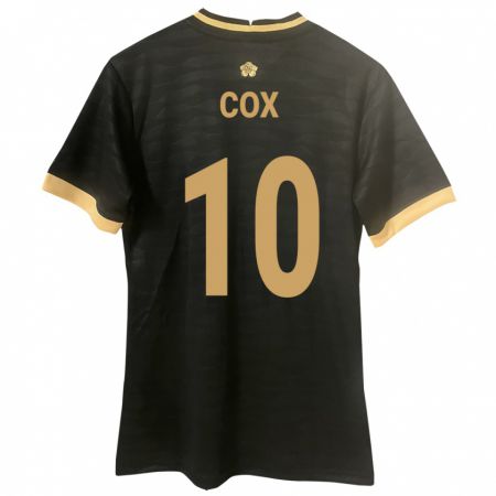 Kandiny Kinder Panama Marta Cox #10 Schwarz Auswärtstrikot Trikot 24-26 T-Shirt