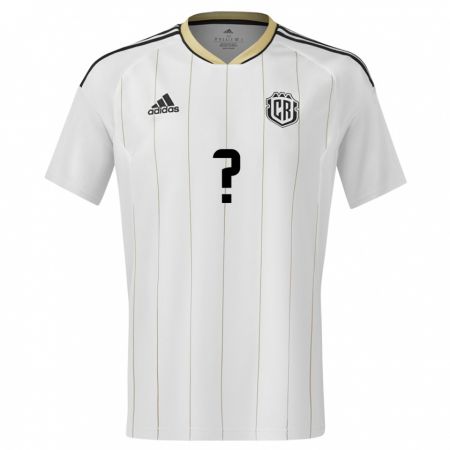 Kandiny Herren Costa Rica Bradley Rodriguez #0 Weiß Auswärtstrikot Trikot 24-26 T-Shirt