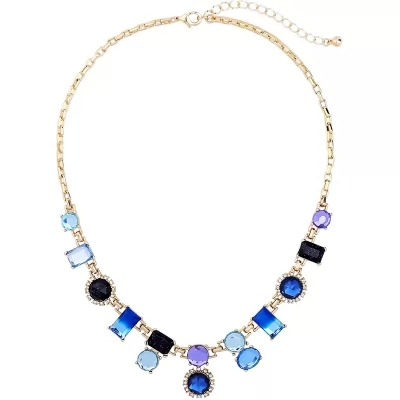 Kandiny - Elegant Sapphire Simple Pendant Women Necklace