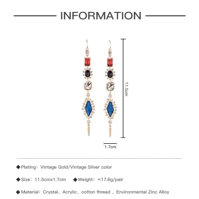 Kandiny - Irregular gemstone Earrings 00688