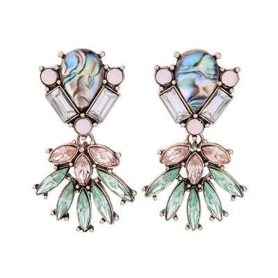 Kandiny - Open air crystal alloy Earrings 00799