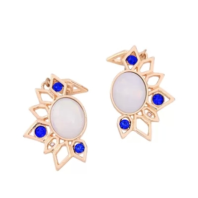 Kandiny - Hollow alloy personality Earrings 00820