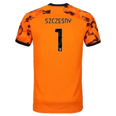 Herren Fußball Wojciech Szczesny #1 Ausweichtrikot Orange Trikot 2020/21 Hemd