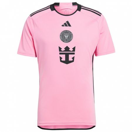 Kandiny Kinder Emerson Rodríguez #0 Rosa Heimtrikot Trikot 2024/25 T-Shirt