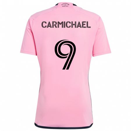 Kandiny Kinder Ryan Carmichael #9 Rosa Heimtrikot Trikot 2024/25 T-Shirt