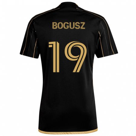 Kandiny Kinder Mateusz Bogusz #19 Schwarzes Gold Heimtrikot Trikot 2024/25 T-Shirt