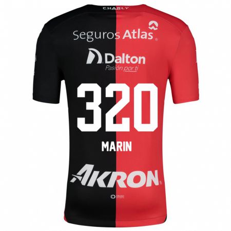 Kandiny Kinder Donato Marín #320 Rot Schwarz Heimtrikot Trikot 2024/25 T-Shirt