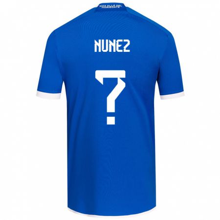 Kandiny Kinder Renato Nuñez #0 Blau Weiss Heimtrikot Trikot 2024/25 T-Shirt