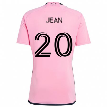 Kandiny Herren Corentin Jean #20 Rosa Heimtrikot Trikot 2024/25 T-Shirt